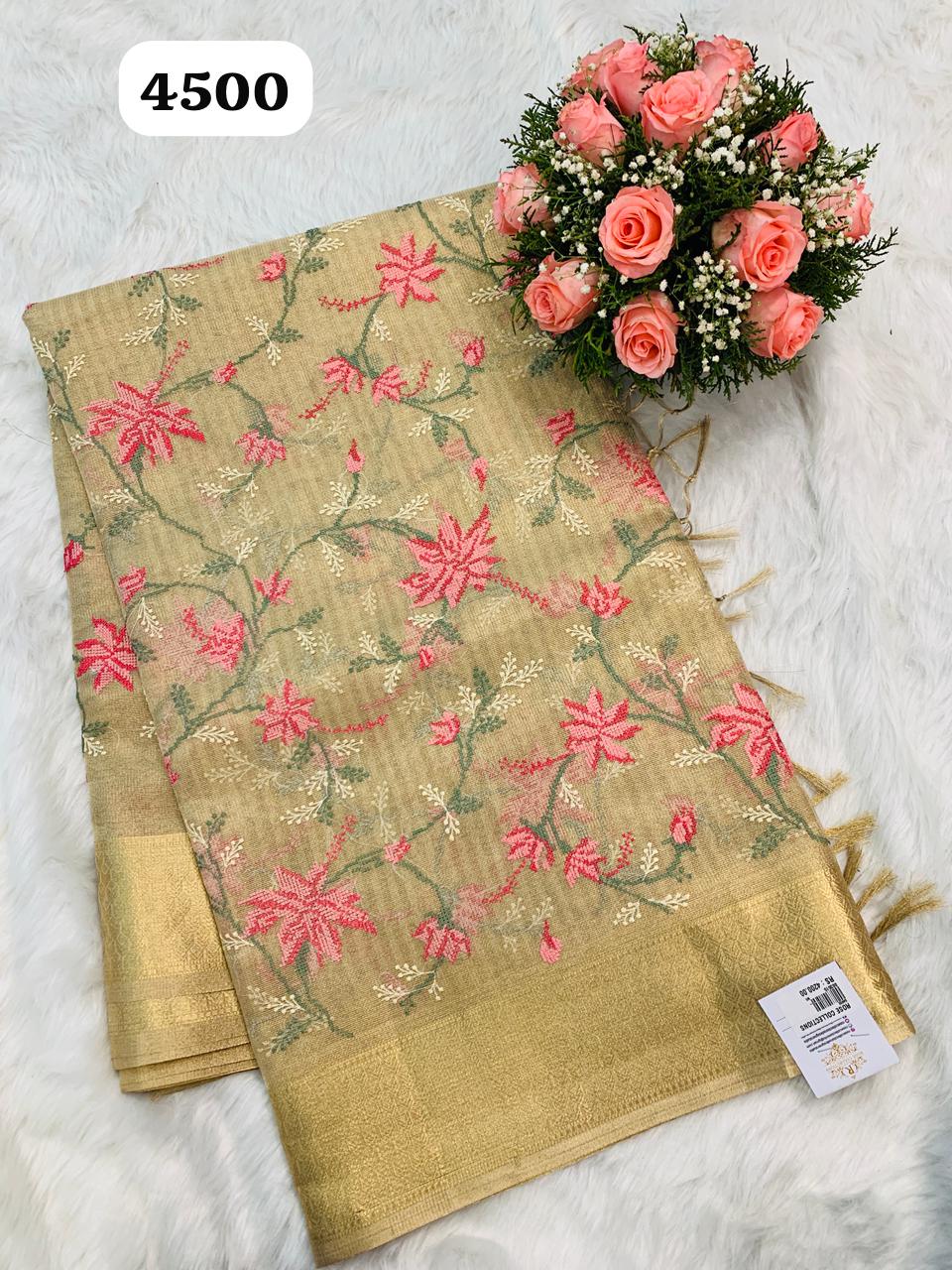 Golden with rose  texture